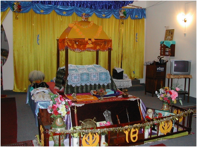Gurdwara- Inside view