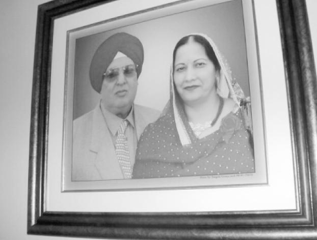 Wedding picture of Darshan Singh Dhaliwal